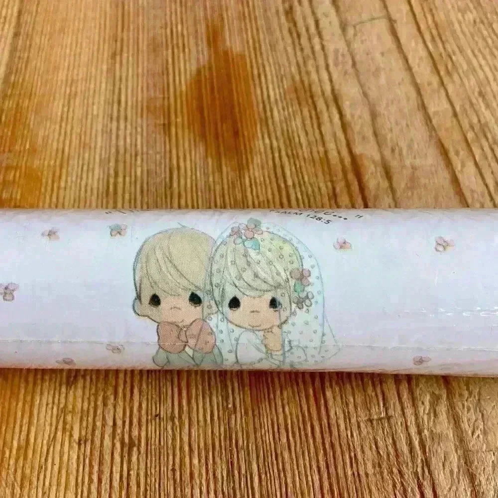 Hallmark Precious Moments Christian Wedding vintage Wrapping Paper 15’